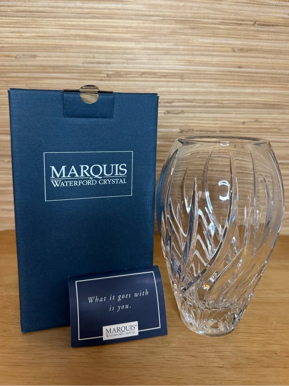 Marquis by Waterford Crystal Wyndmere Vase